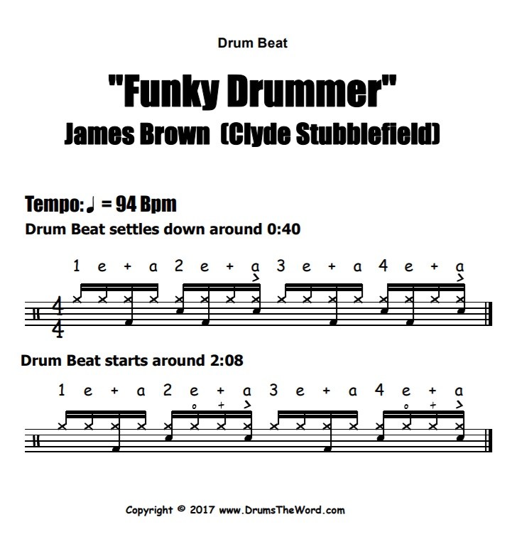 funky drummer song
